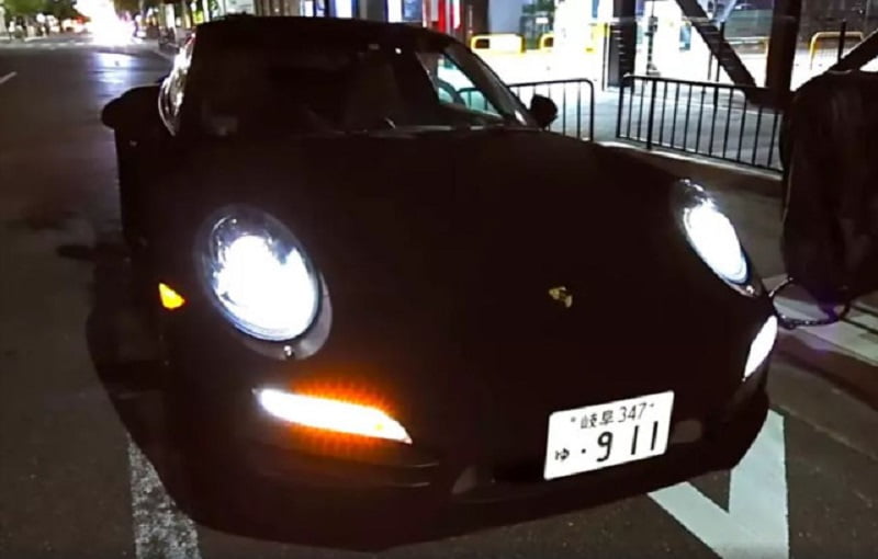 Най-черното Porsche 911 в света