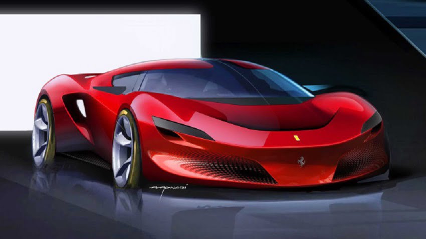 Какво са спретнали от Ferrari на своите почитатели - 910be9e9bcc34ae9631446ad0c8d23d7 ferrari sp48 unica 3