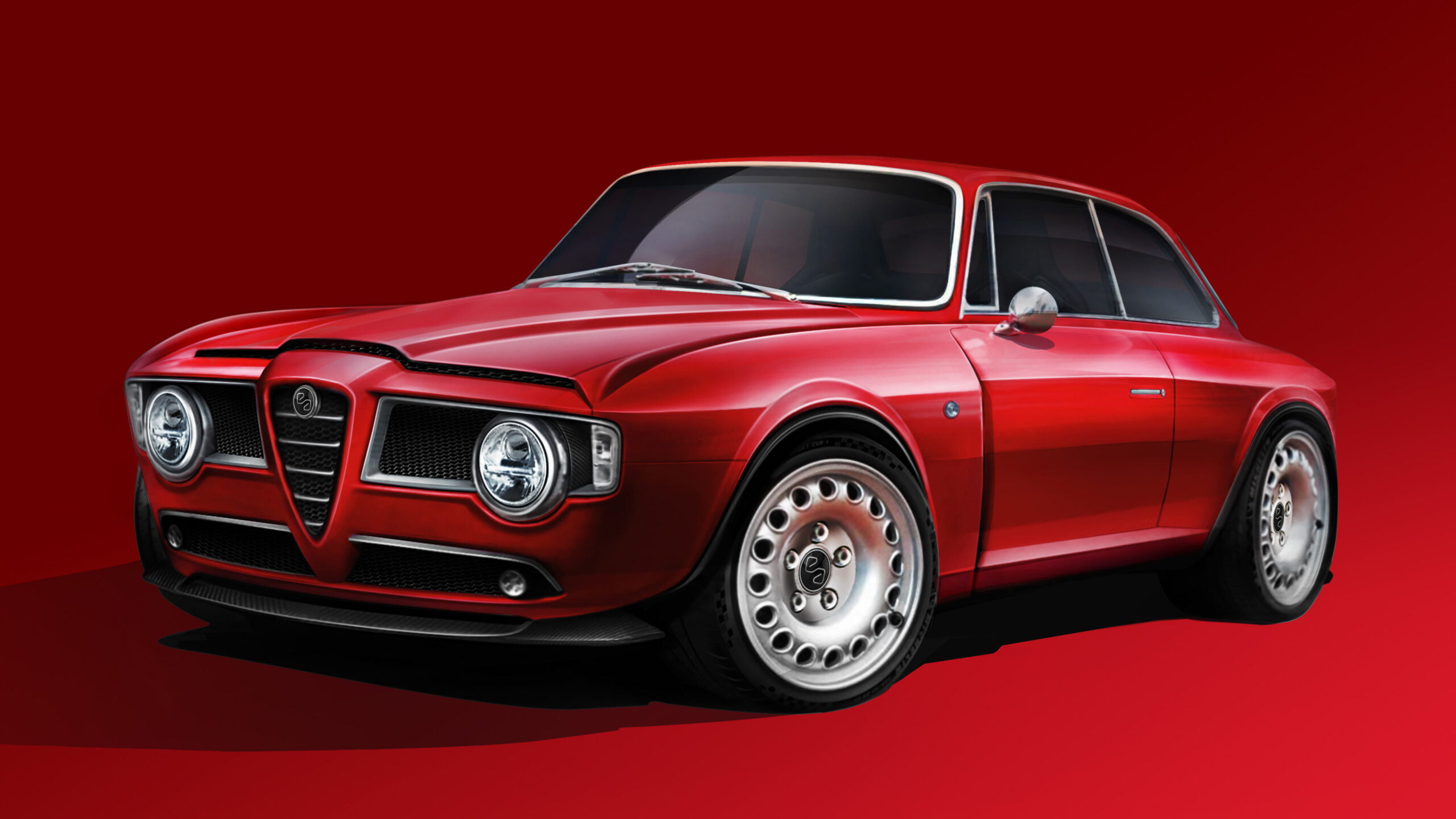 Ултра мощно Alfa Romeo стана ретро - retro scaled