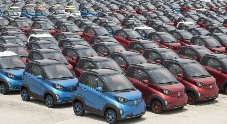 1/4 от колите в Китай са  електрически или хибридни