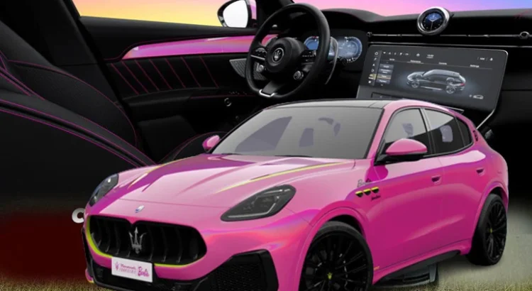 Maserati с розов SUV специално за филма „Барби“