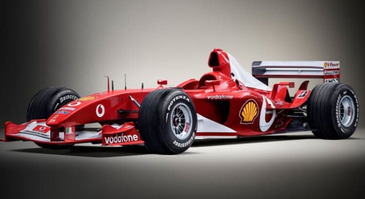 Ferrari на Шумахер се продава на търг за милиони долари