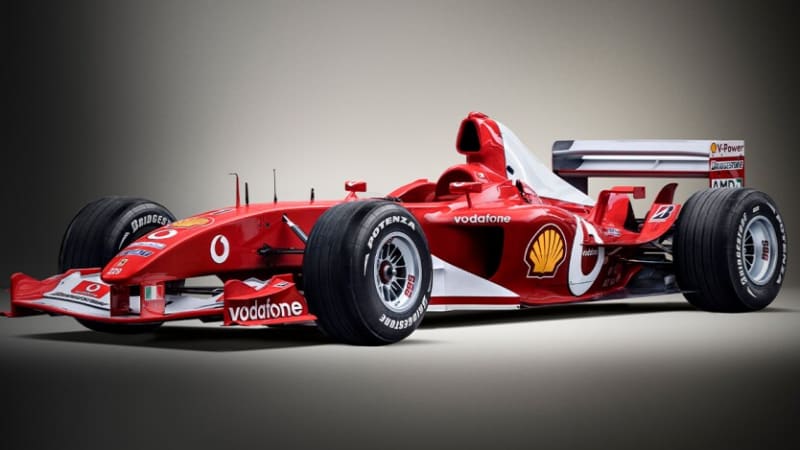 Ferrari на Шумахер се продава на търг за милиони долари - schumacher ferrari