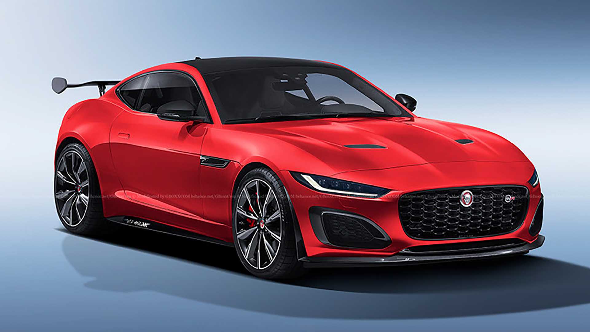 Какви недостатъци има Jaguar F-Type? - 2021 jaguar f type svr rendering