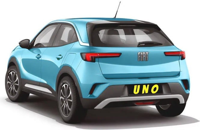 Fiat Uno Cross се очаква с голям интерес - fiat uno cross un crossover electrique de style mokka