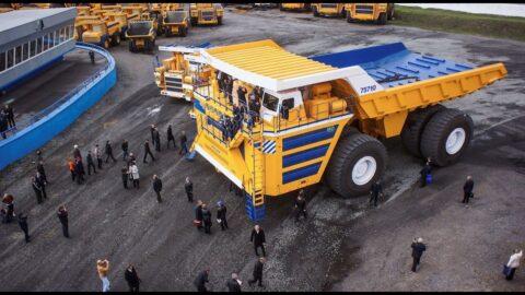 dump truck BelAz 75710