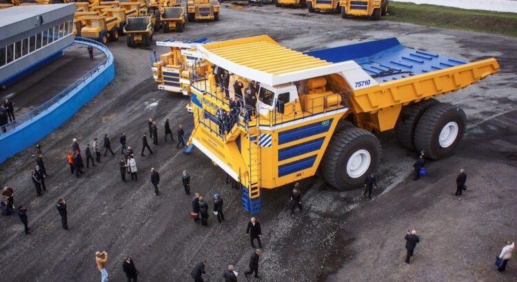 dump truck BelAz 75710