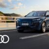 the new electric Audi SQ6 SUV