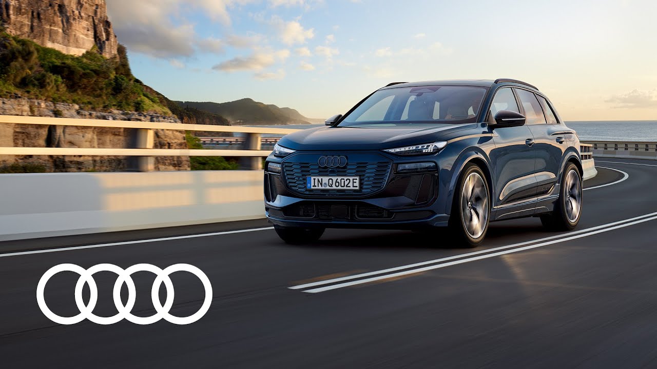 the new electric Audi SQ6 SUV