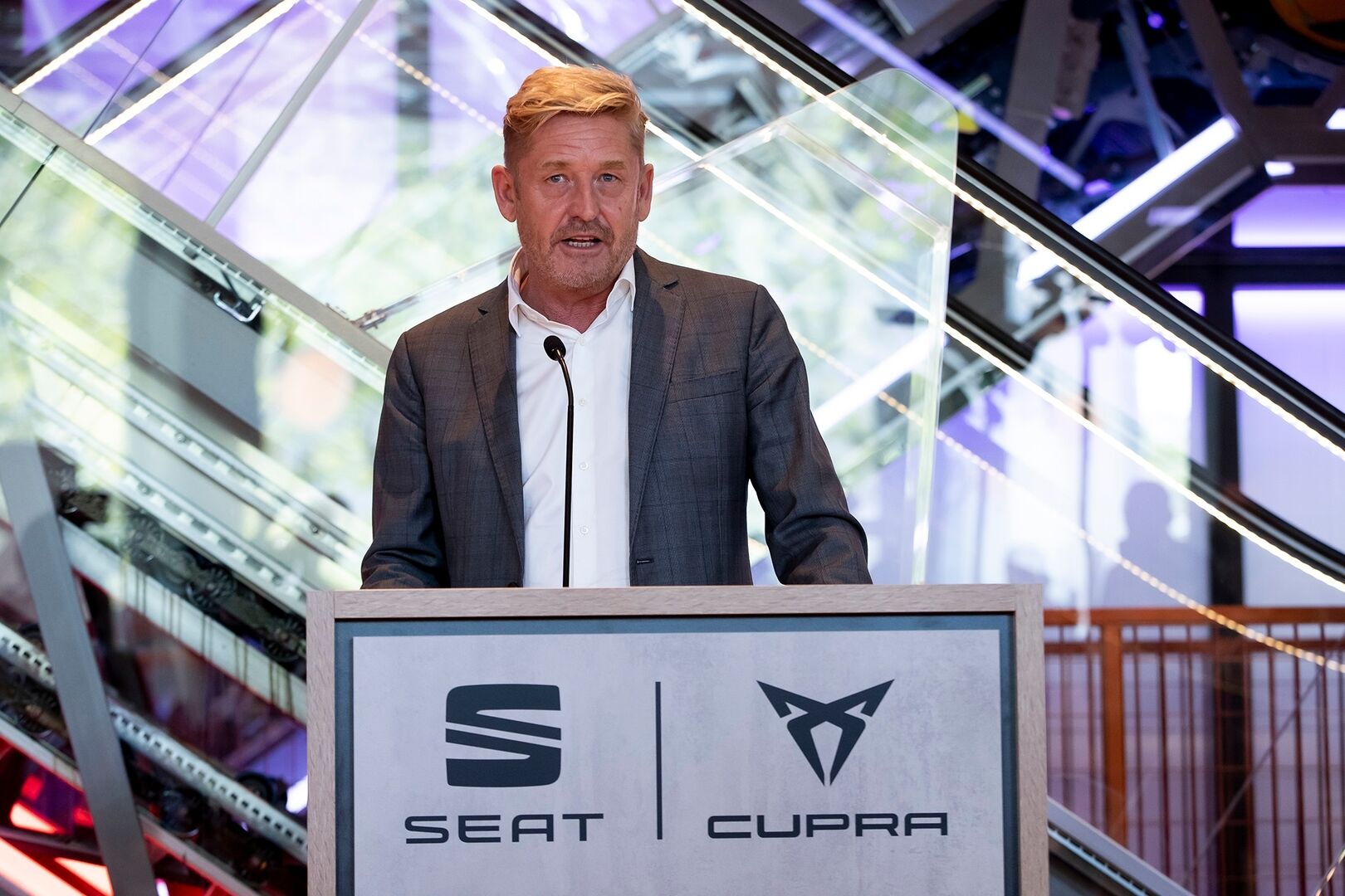 Seat CEO, Vane Griffiths