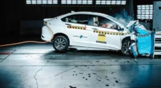 safe car in crash test