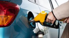 Attractive,Young,Woman,Refueling,Car,At,Gas,Station.,Female,Filling