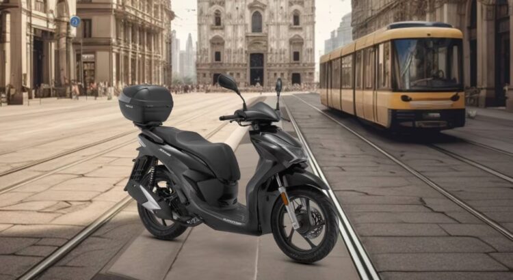 SQ16, едновременно функционален и динамичен 1 SQ16 scooter of the QJ Motor brand