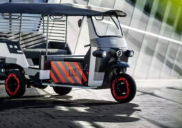 Индийски рикши тръгват по пътищата със стари батерии на Audi - rik 1