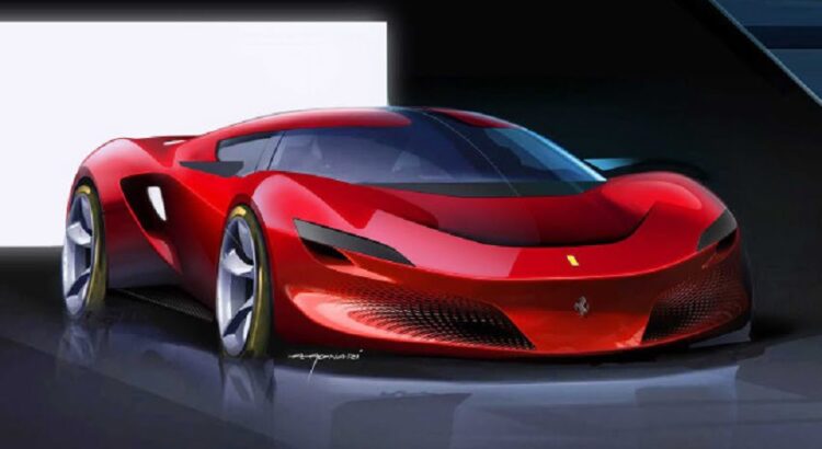Какво са спретнали от Ferrari на своите почитатели - 910be9e9bcc34ae9631446ad0c8d23d7 ferrari sp48 unica 3