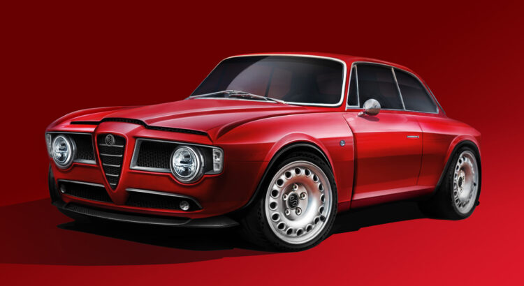 Ултра мощно Alfa Romeo стана ретро - retro