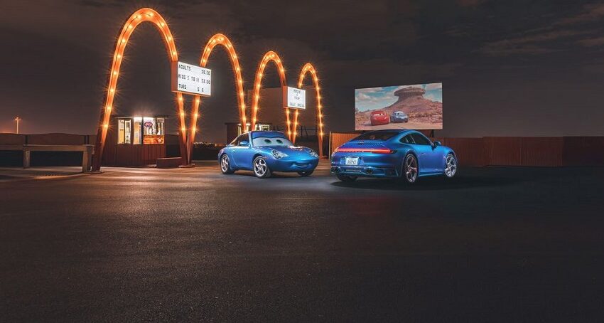 Porsche 911 Sally Special произлиза от анимиран герой - 1 e1660333765638