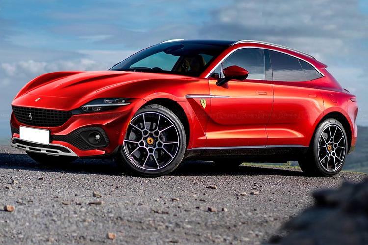 На 13 септември ще бъде премиера на Ferrari Purosangue - ferrari suv render 1