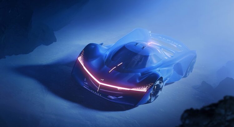 Renault Alpenglow - извънземна кола, задвижвана от водород - renault