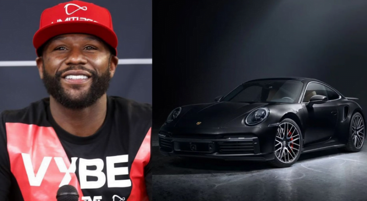 Porsche 911 Turbo S краси гаража на Флойд Мейуедър - floyd