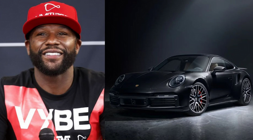 Porsche 911 Turbo S краси гаража на Флойд Мейуедър - floyd