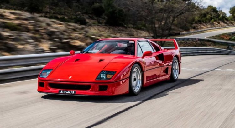 Дават на търг легендарното Ферари F40 на четирикратния шампион Ален Прост - ferrari