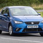 Топ 3 на най-добрите градски коли с автоматична скоростна кутия - 80 seat ibiza front cornering