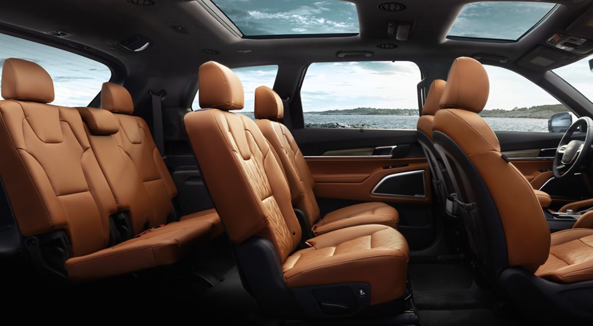 KIA връща за ремонт 460 хиляди броя от модела Telluride - 2024 kia telluride 2024 feature showcase second row first class s