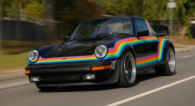 Класическо Porsche 911 с въздушно охлаждане получава хибриден ъпгрейд, одобрен от Джей Лено 1 Porsche 911
