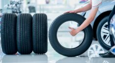 changing car tires