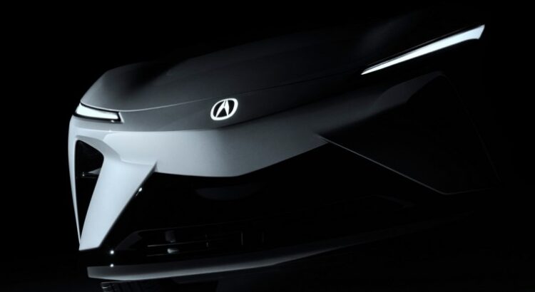 Acura разкри частично новия електрически SUV RSX