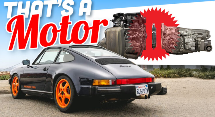Това Porsche 911 от 1988 г. всъщност е хибрид