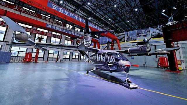 eVTOL самолет