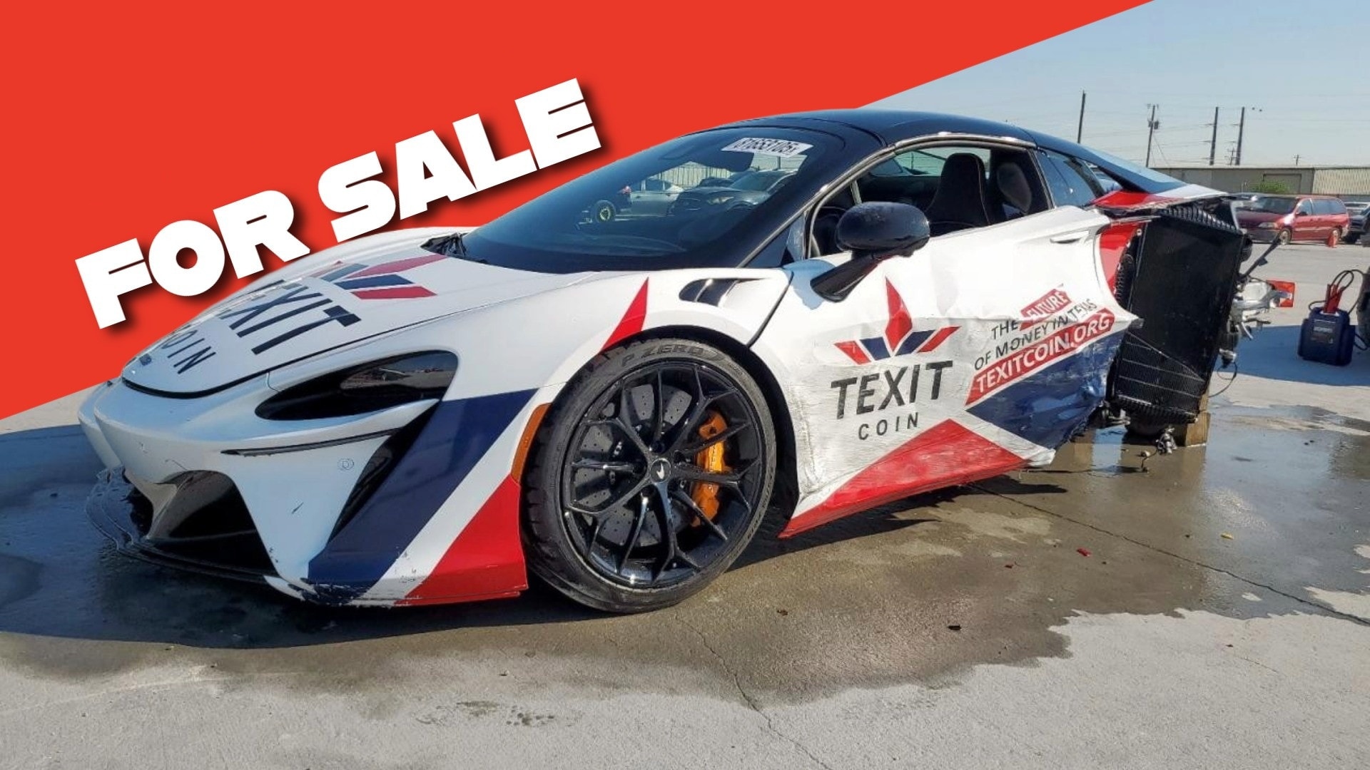 Почти нов McLaren Artura от 2025 г. катастрофира след пробег от 5300 км 5 McLaren Artura