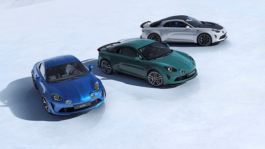 Alpine A110 ще бъде заменен от изцяло електрически спортен автомобил 4 Alpine A110