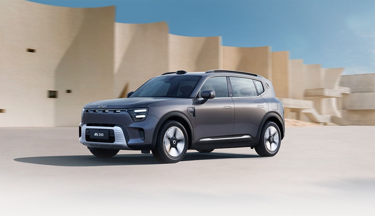 Smart #5 EHD дебютира в Китай като първия хибрид на марката 5 Smart #5