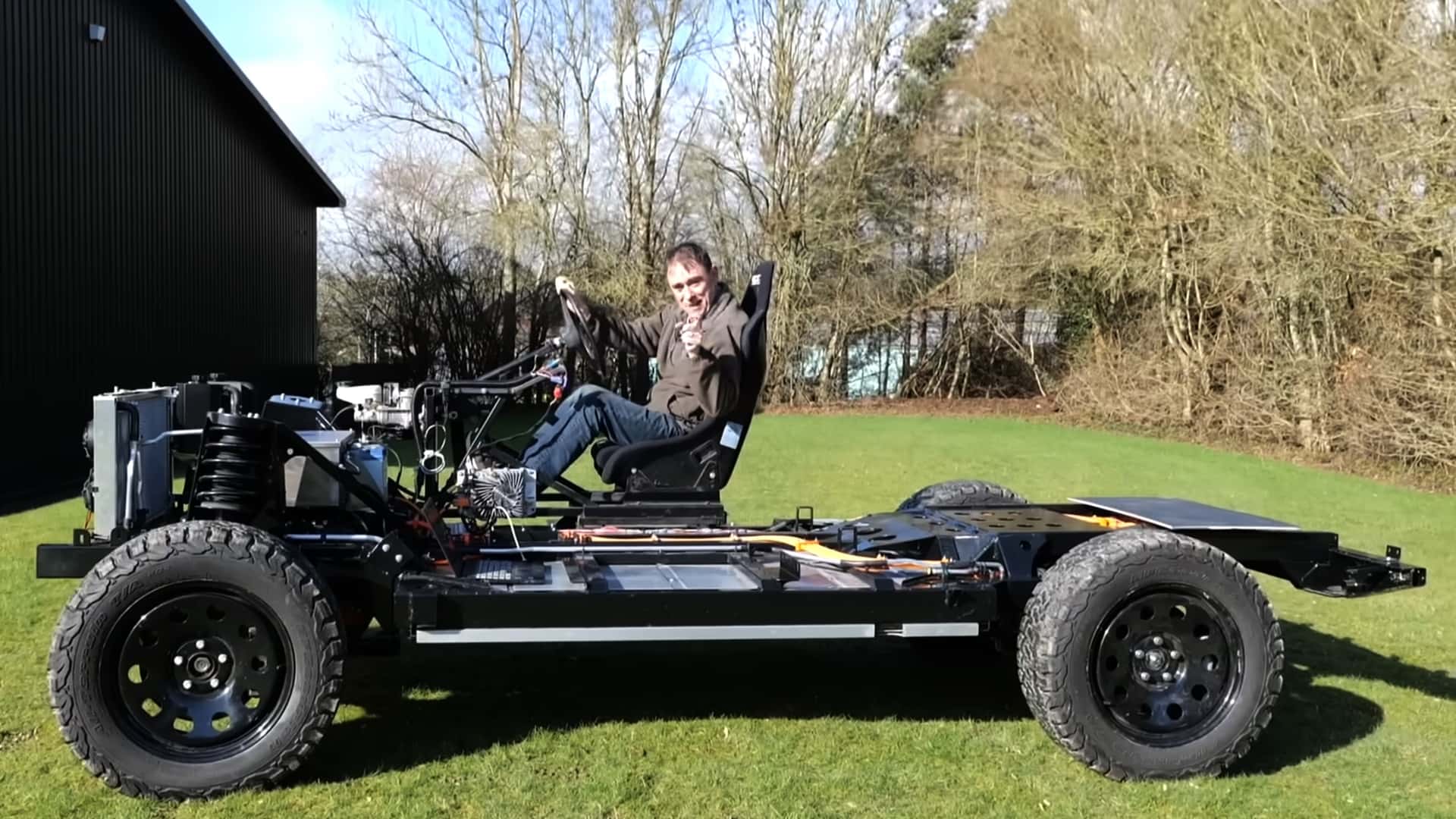 електрическо шаси