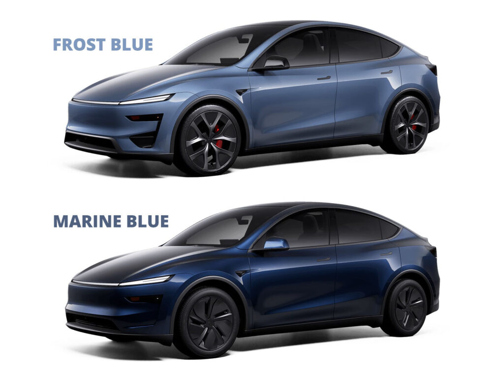 Тесла Model Y и Model 3