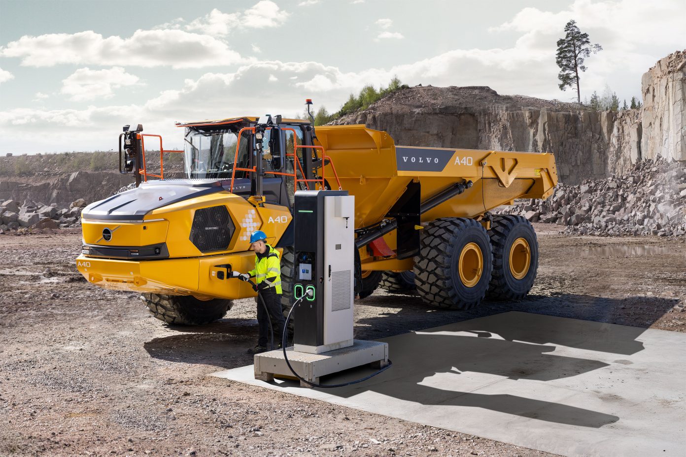Волво CE A30 Electric и A40 Electric