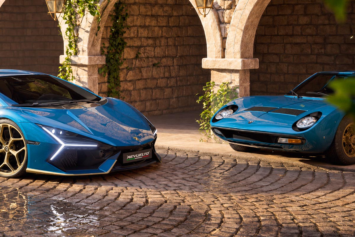 Ламборгини Revuelto Miura 60° Homage