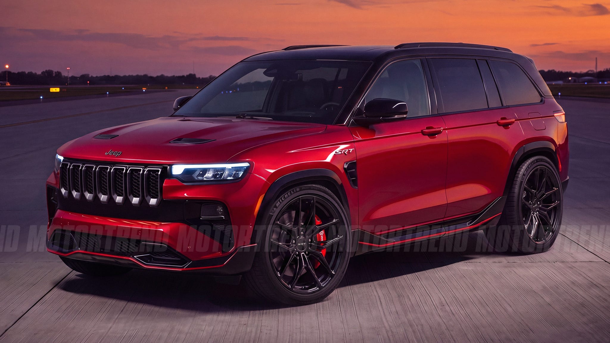Джип Grand Cherokee SRT Trackhawk