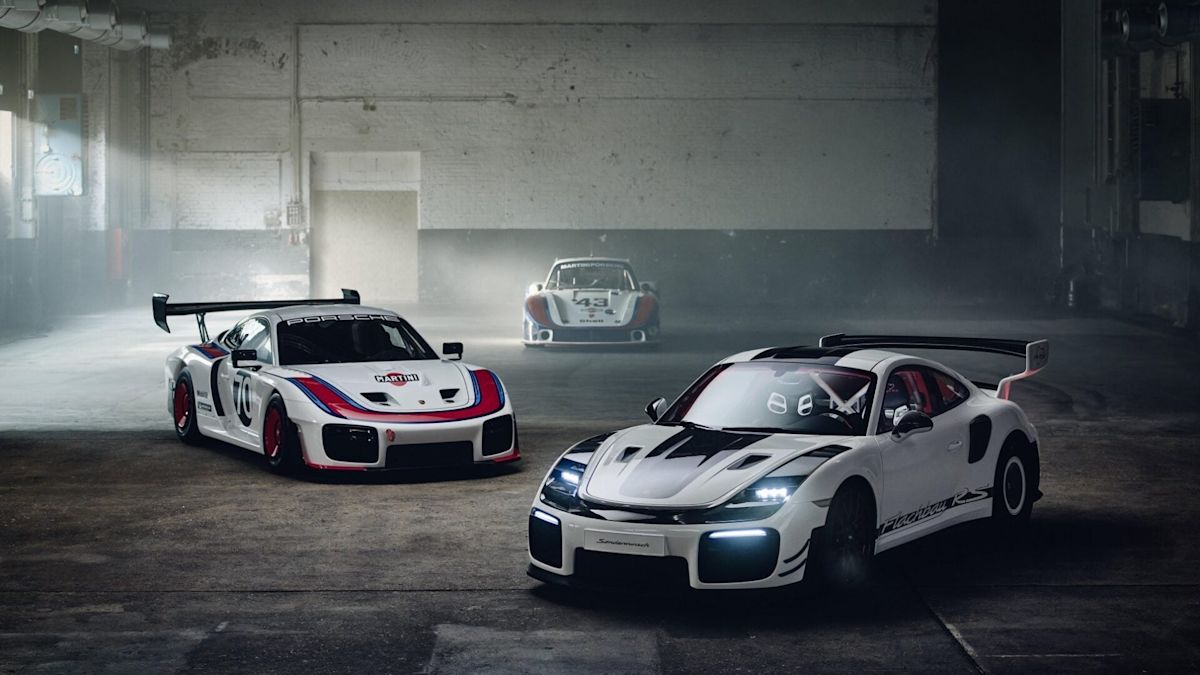 Порше GT2 RS Flachbau RS
