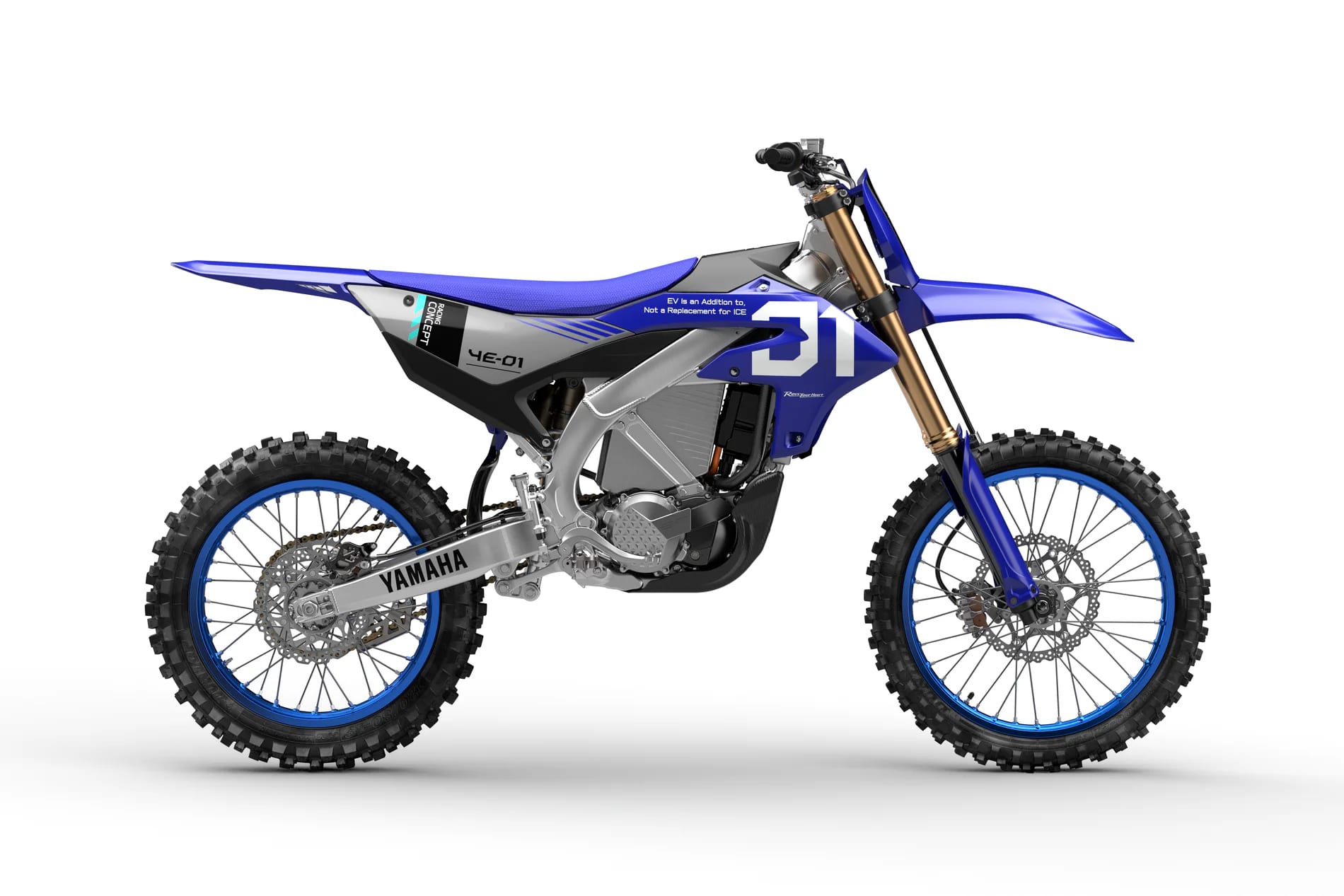 Yamaha електрически мотокрос мотоциклет
