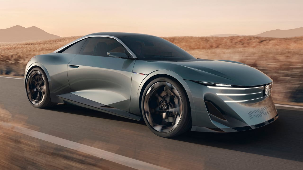Пежо RCZ Vision